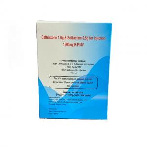 CEFTRIAXONE +SULBACTAM INJECTION