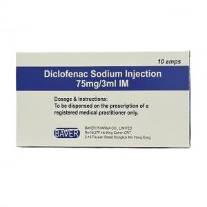 DICLOFENAC SODIUM INJECTION 75mg 3ml